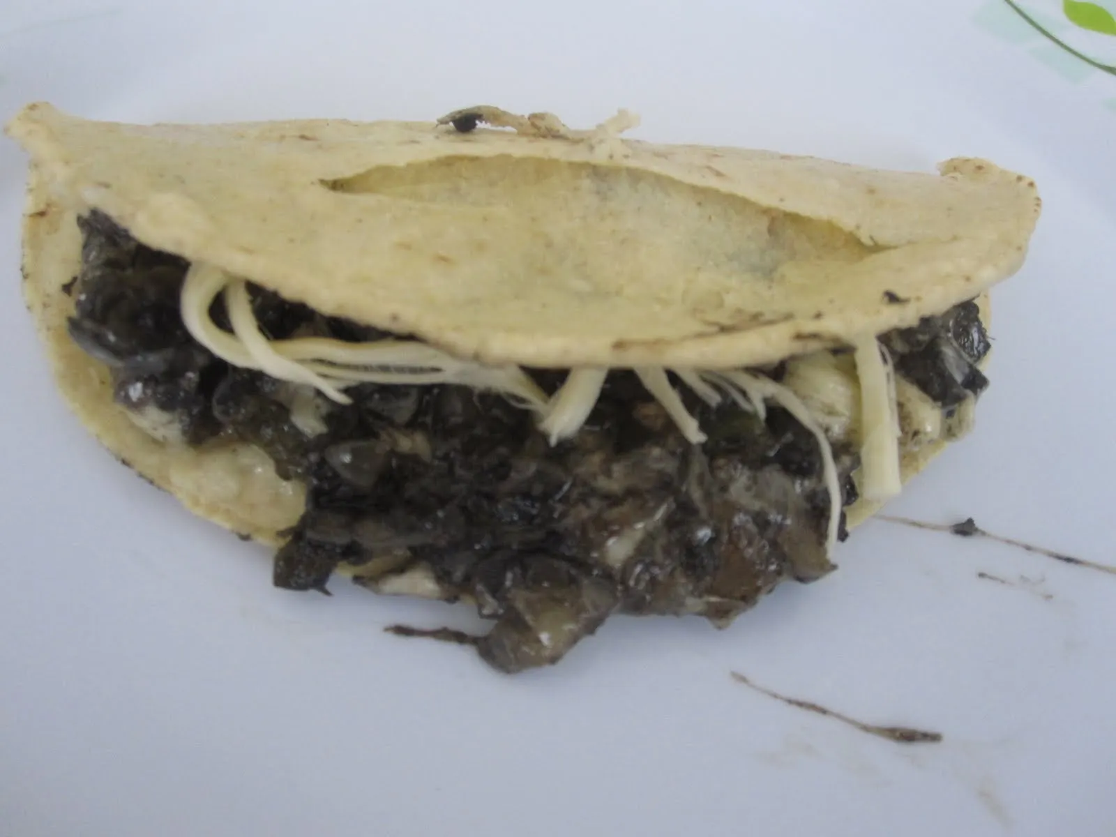 Salud a la Carta: Quesadilla de Huitlacoche