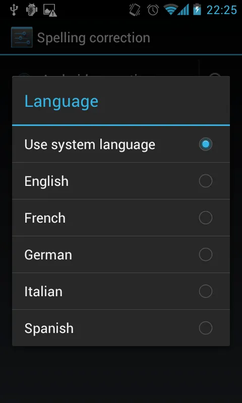 samsung-galaxy-s | Cambiar el idioma de ICS corrección de ...