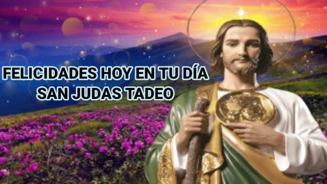 SAN JUDAS TADEO EN TU HONOR - YouTube