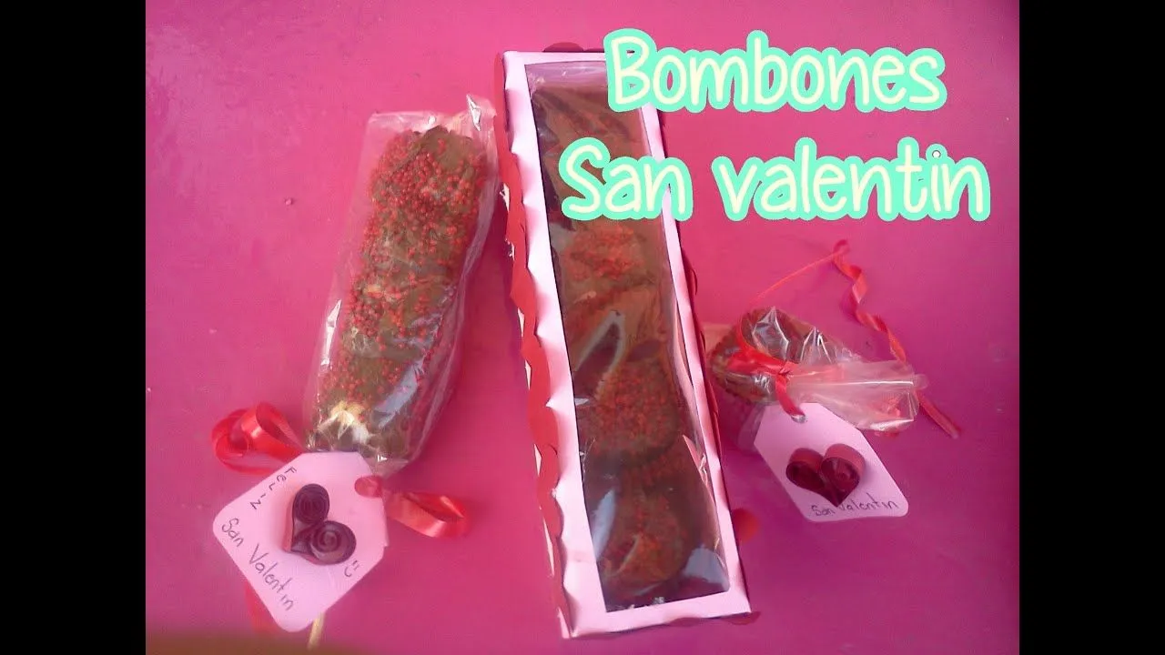 San valentin: bombones - YouTube