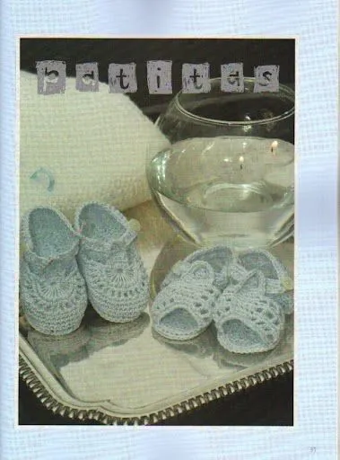  ... sandalias a crochet 3 a 6 meses el arte de tejer bebe 2008 tejidos a