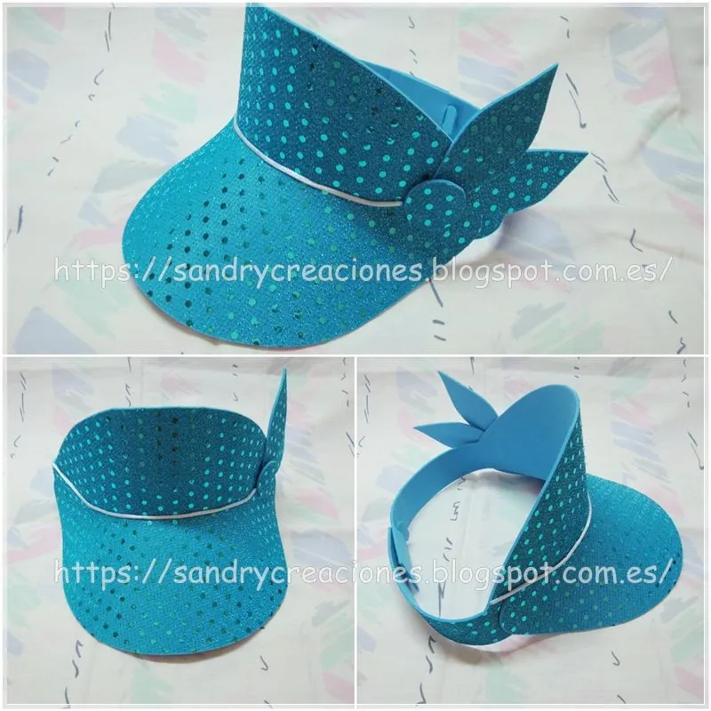 SanDryCreaciones: Viseras Pirata en Goma Eva para Niños