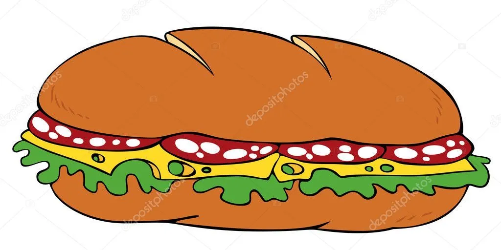 sándwich — Vector stock © milla74 #