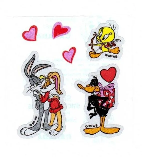 Sandylion Bugs Bunny & Lola in Love Sticker by CollectorsWarehouse