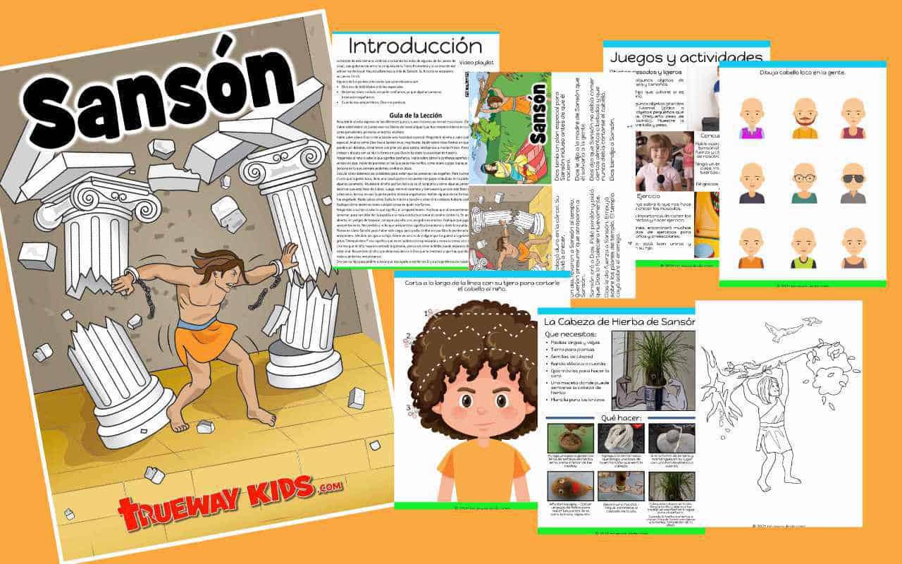 Sansón - lección de la biblia para niños - Trueway Kids