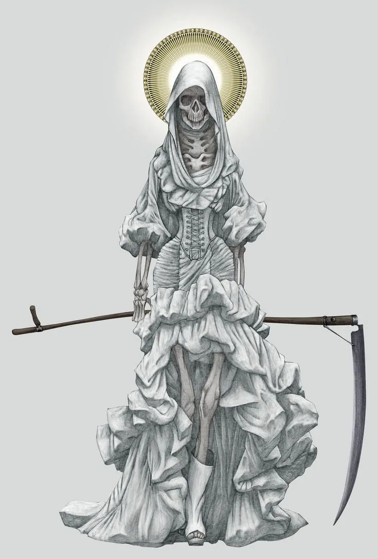 La Santa Muerte by ~angelero on deviantART