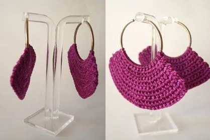 Santana & Santana: Aros Tejidos a Crochet