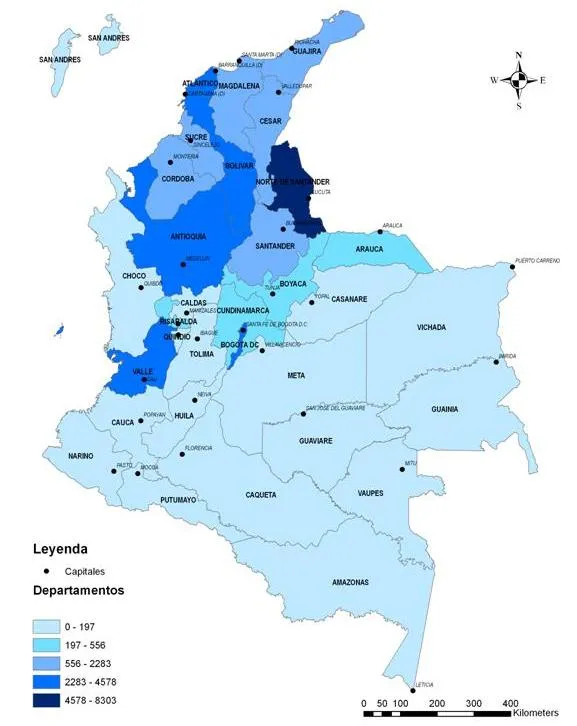 SANTANA, Daniel. Geografía de la inmigración venezolana en ...