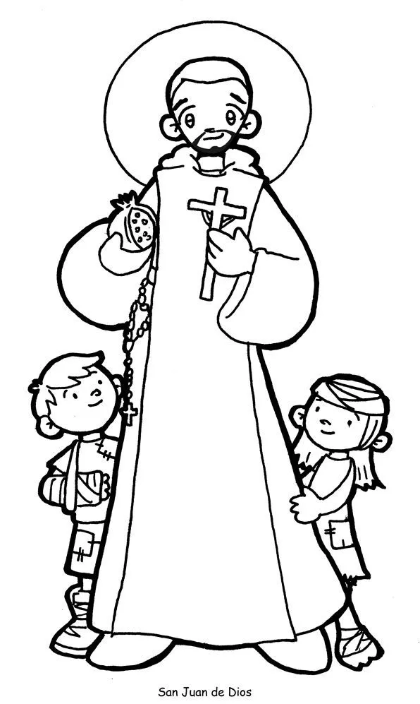 Santoral Católico ®: Virgen y Santos para Colorear | Dibujos, Arte de la guitarra, San bernardo de claraval