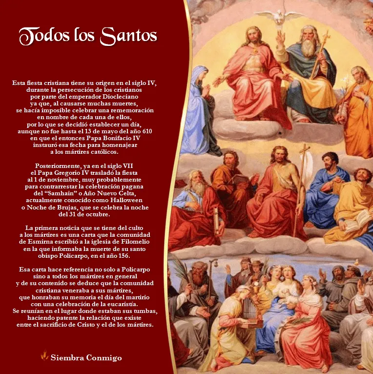 Todos los Santos | Santoral, Fiestas cristianas, Santos católicos