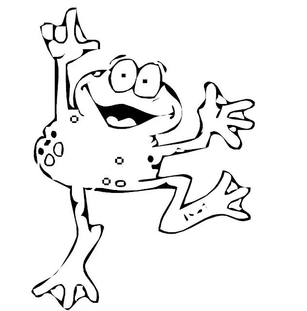 Sapos desenhos para colorear - Imagui