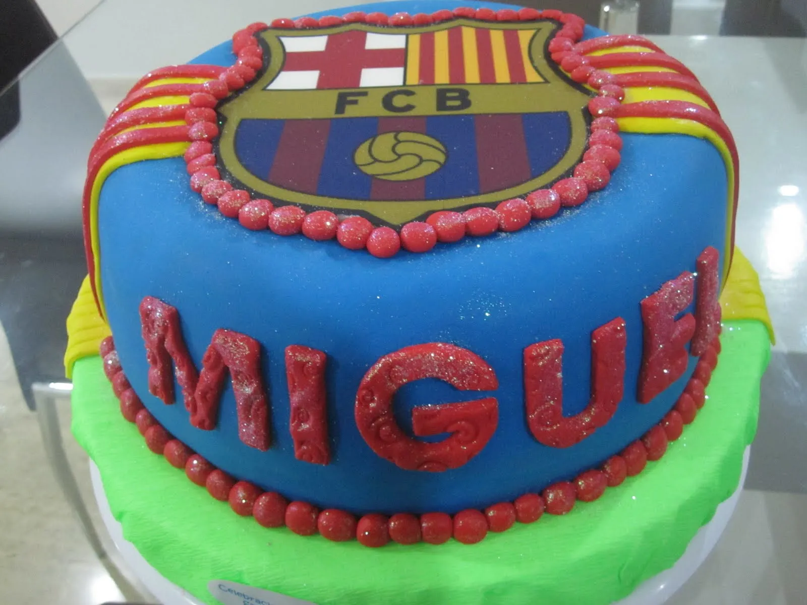 Sarai Dupuy by Dupuy Patisserie: Torta Barcelona F.C.