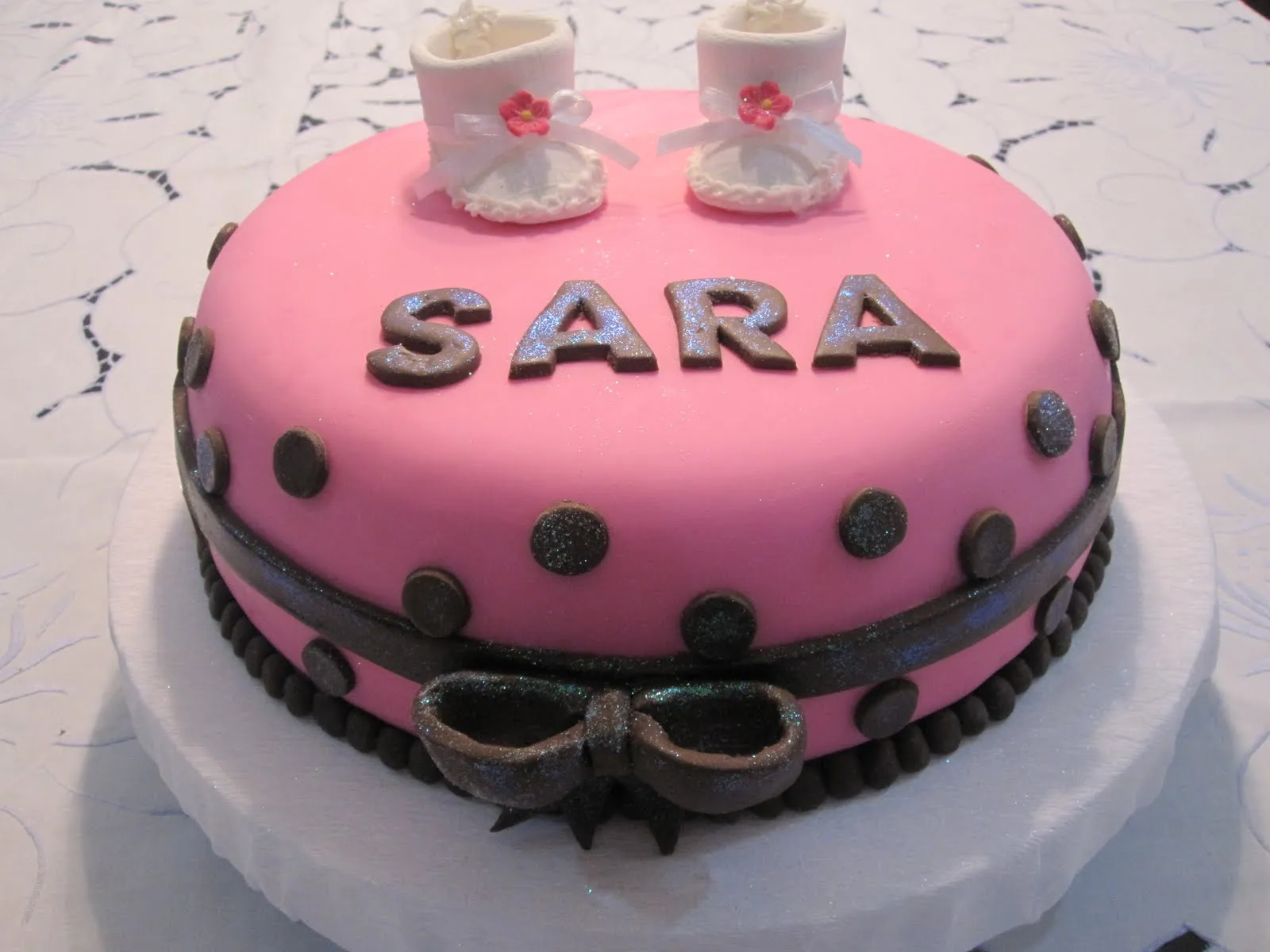 Sarai Dupuy by Dupuy Patisserie: Torta para Baby Shower de niña