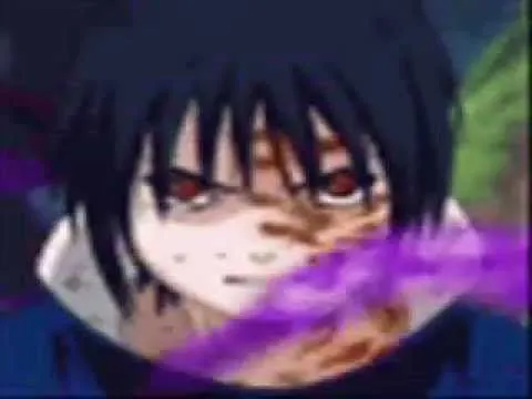 sasuke marca de maldicion - YouTube