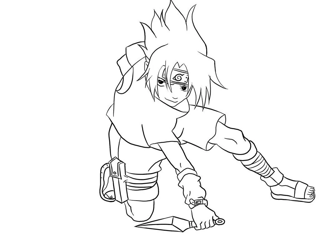 Sasuke Uchiha (Naruto) dibujado por mi en photoshop - Taringa!