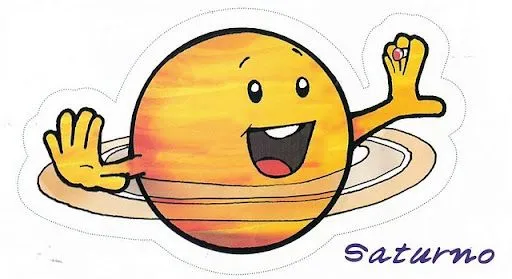 Saturno para niños - Imagui