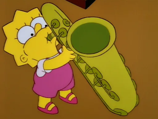 Saxofón De Lisa - Simpson Wiki en Español, la wiki de Los Simpson