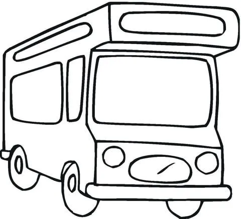 School Bus coloring page | Super Coloring