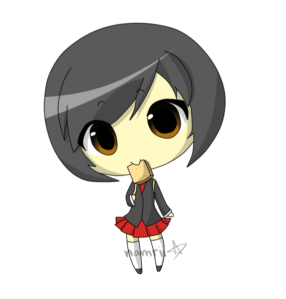 School Chibi by namrii on DeviantArt