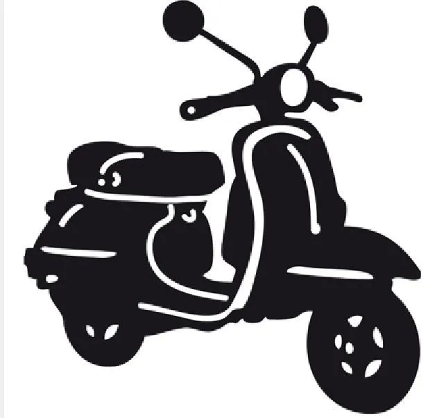 Scooter image - vector clip art online, royalty free & public domain