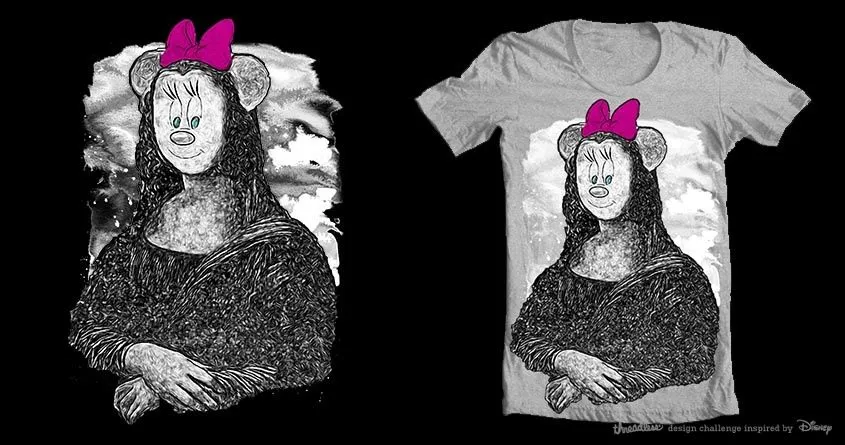 Score Minnie Mona by Foethic on Threadless