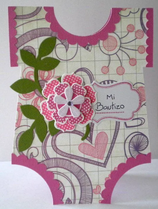 Scrap and life: Invitaciones de Bautizo