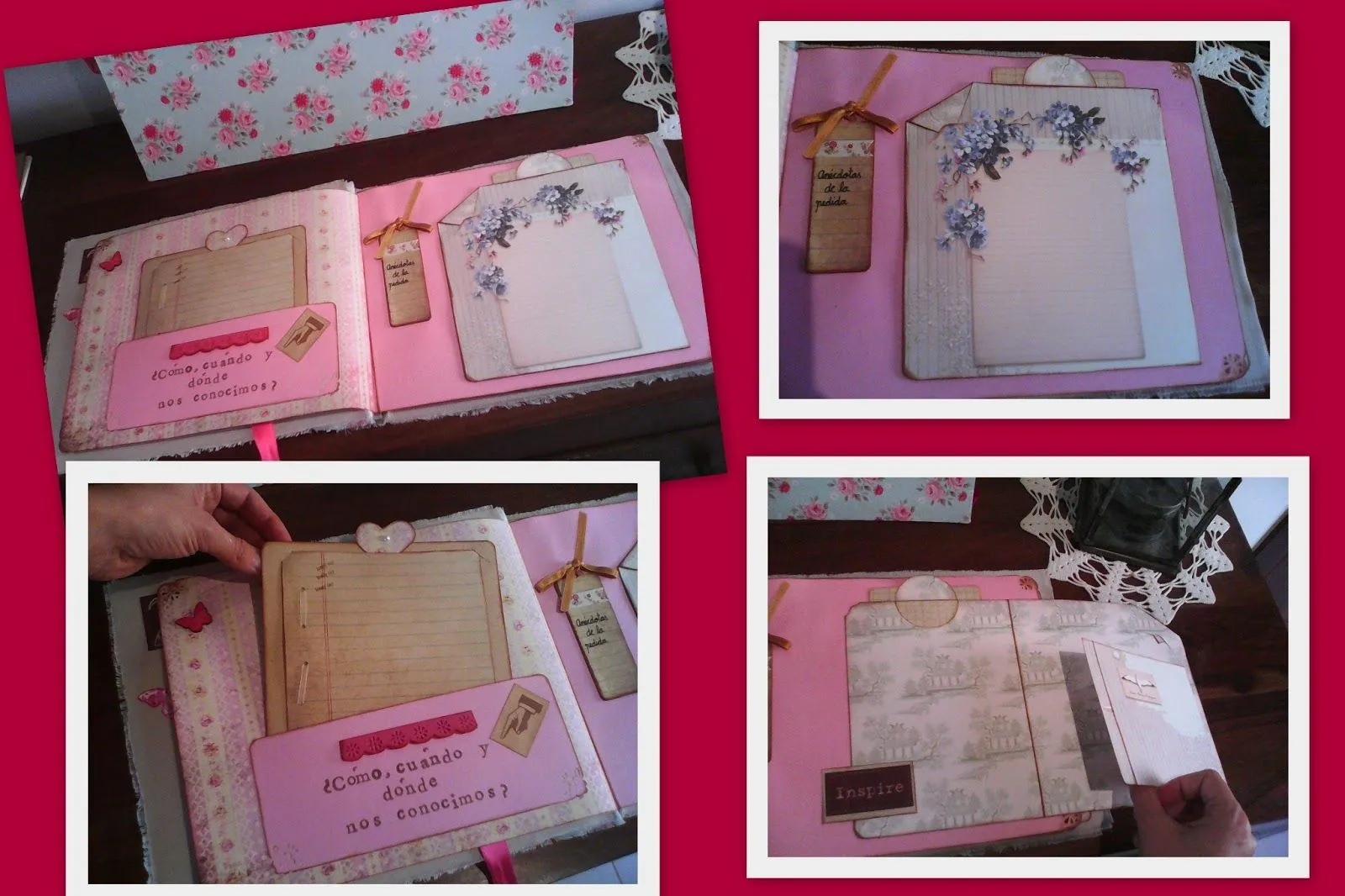 Scrap My Sweet Valentine: Scrapbooking boda: libro firmas + álbum ...