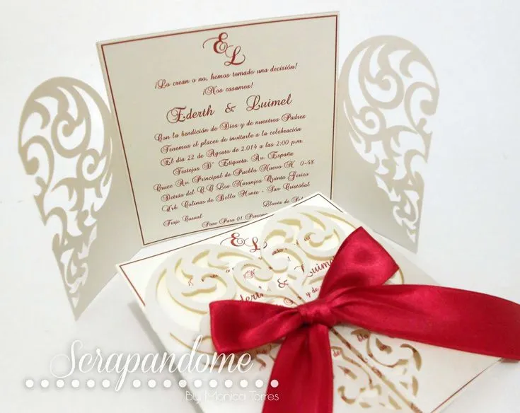 Scrapandome Con Los Recuerdos: Boda Perla y Vino Tinto ...