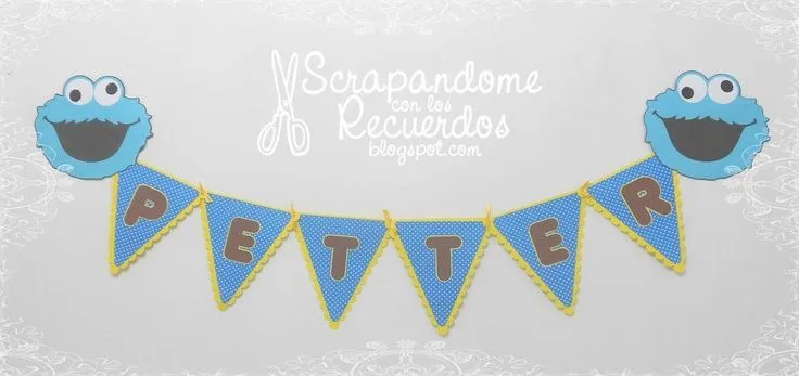 Scrapandome Con Los Recuerdos: Mi Monstruito Come Galletas | Ideas ...