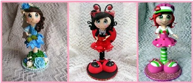 Scrapwluv Creations: Fofucha Pen Dolls