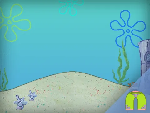 Scrolly SpongeBob Background remix on Scratch