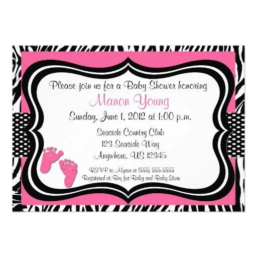 Baby Shower Invitation Stickers | Baby Shower Present