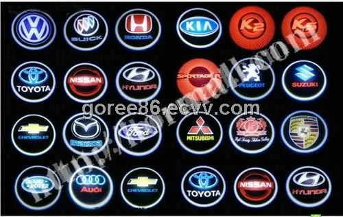 Second-generation New coming! Hot sale!3D logo car led lights ...