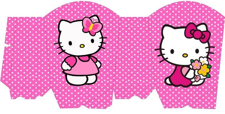 LOS SECRETOS DE KITTY: Cajitas para Armar: Hello Kitty