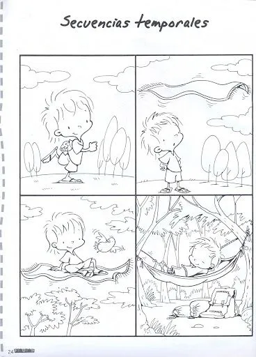 SECUENCIAS TEMPORALES PARA PINTAR