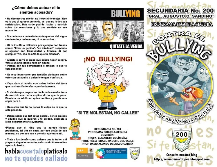 SECUNDARIA 200: Pláticas de la Unidad de Seguridad Escolar a los ...