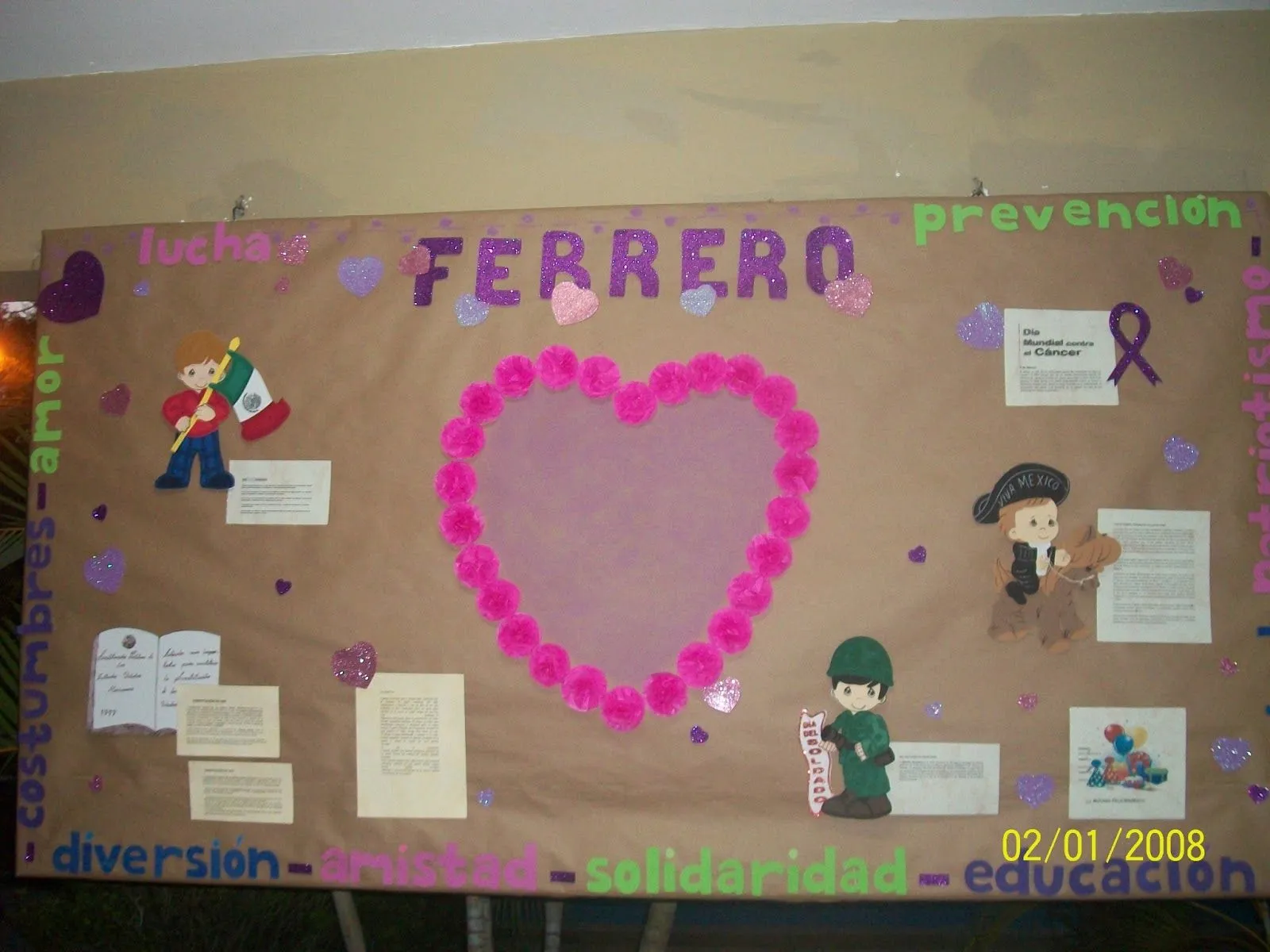 SECUNDARIA BENJAMÍN FUENTES GONZÁLEZ: Periódico mural Febrero 2013