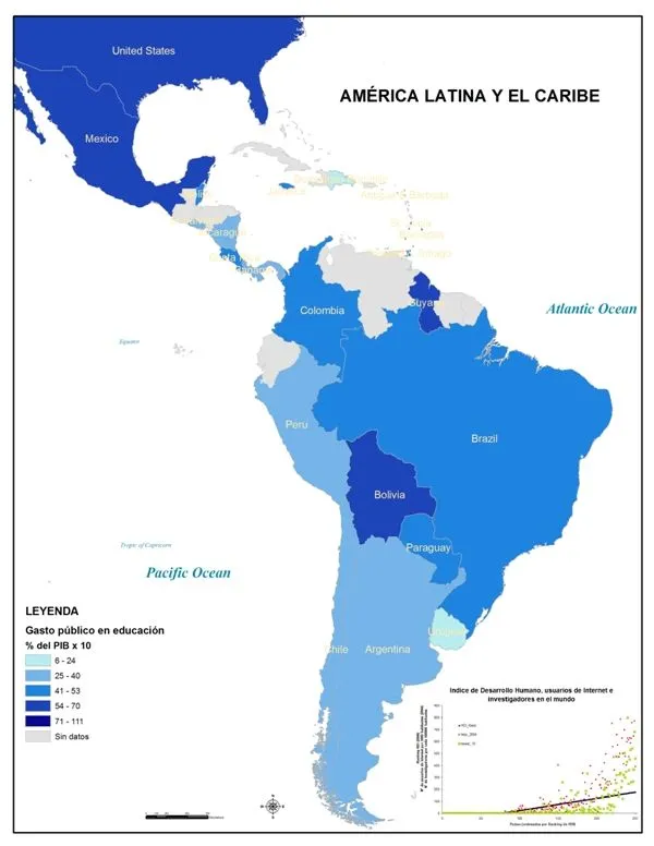 La segregación digital en América Latina y el Caribe: reflejo de ...