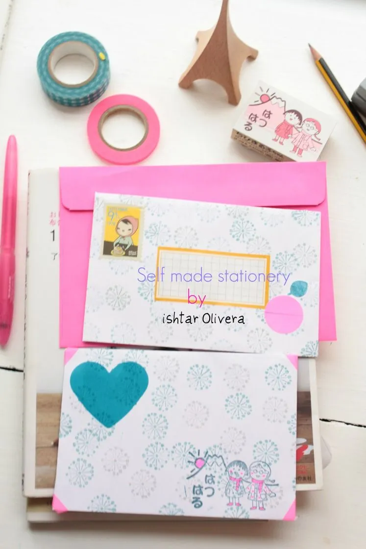 Self made stationery ♥ Cartas hechas a mano | Ishtar Olivera