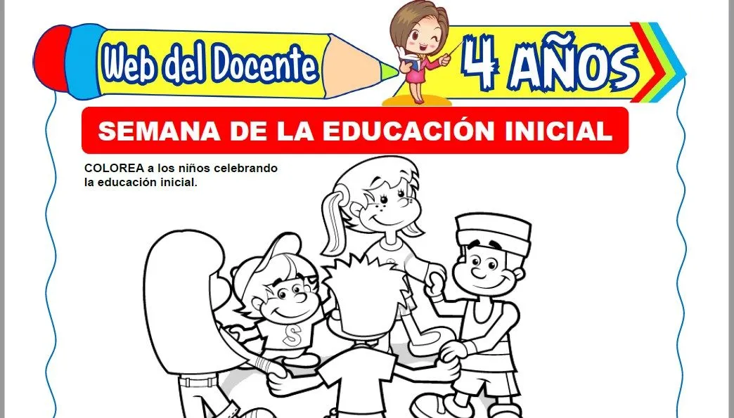 Semana de la Educación Inicial para Niños de 4 Años – Web del Docente