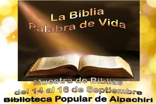 Semillas del Sur: Muestra de Biblias en Alpachiri