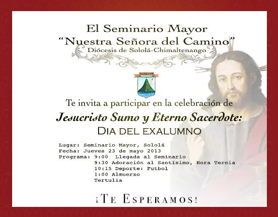 Seminario Mayor "Nuestra Señora del Camino": mayo 2013