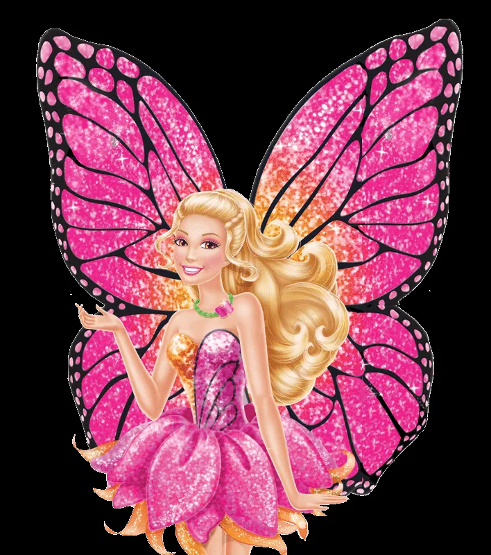 Sempre Barbie: Barbie Mariposa & the Fairy Princess - PNG