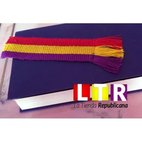 Señalador Republicano de libros de hilo egipcio, trenzado a mano ...