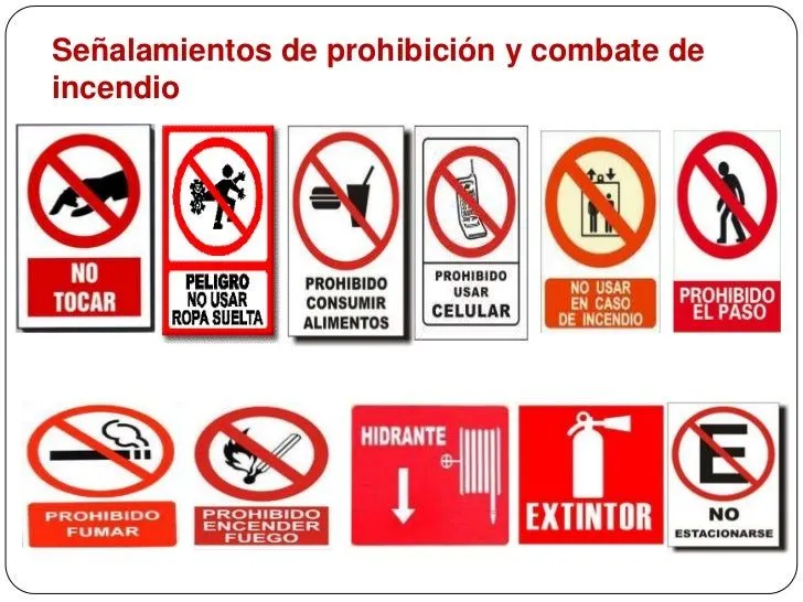 Señalamientos de seguridad e higiene