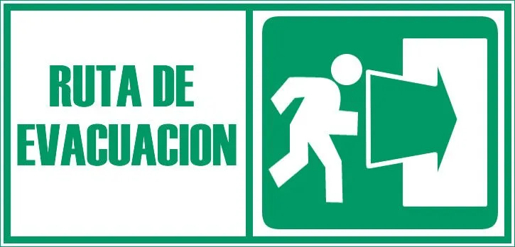 SEÑALES DE EVACUACION SALIDA - Imagui
