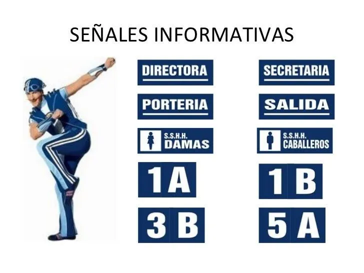 Señales preventivas para un colegio - Imagui