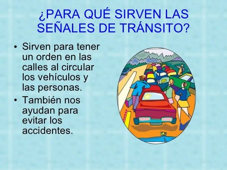 Las SeñAles De TráNsito