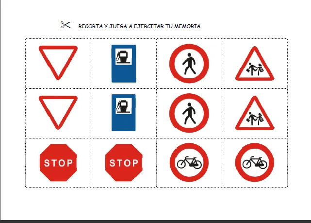 Imagenes de señales de transito para preescolar - Imagui