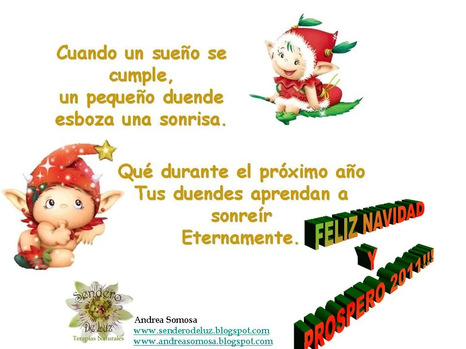 SENDERO DE LUZ: Feliz Navidad!